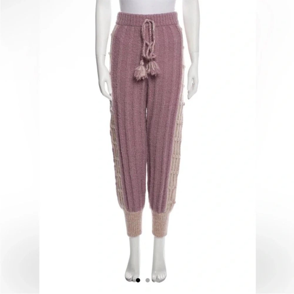 LOVESHACKFANCY Landana Jogger - Muscat Grape - Picture 2 of 5